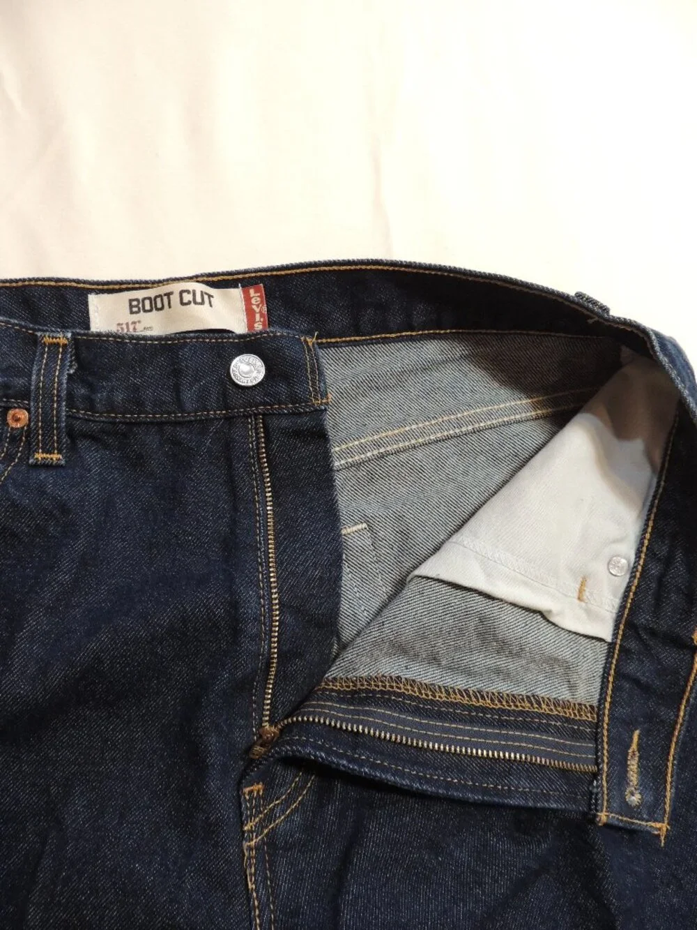 Levi 517 Bootcut Jeans Men 34x32 Pockets Vintage Outdoor Cowboy Denim Blue jeans